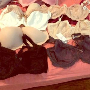 New Bras size 36 G fit like a DDD all name brand